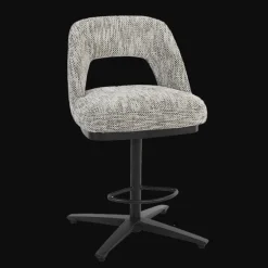 Draaibare Barkruk Caldes Geweven stof (zithoogte 68cm)