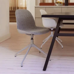 Draaibare Eetkamerstoel Albert Kuip Bouclé