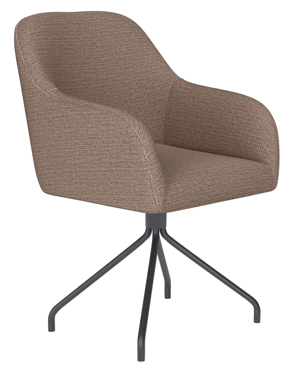 Draaibare Eetkamerstoel Branda Geweven stof