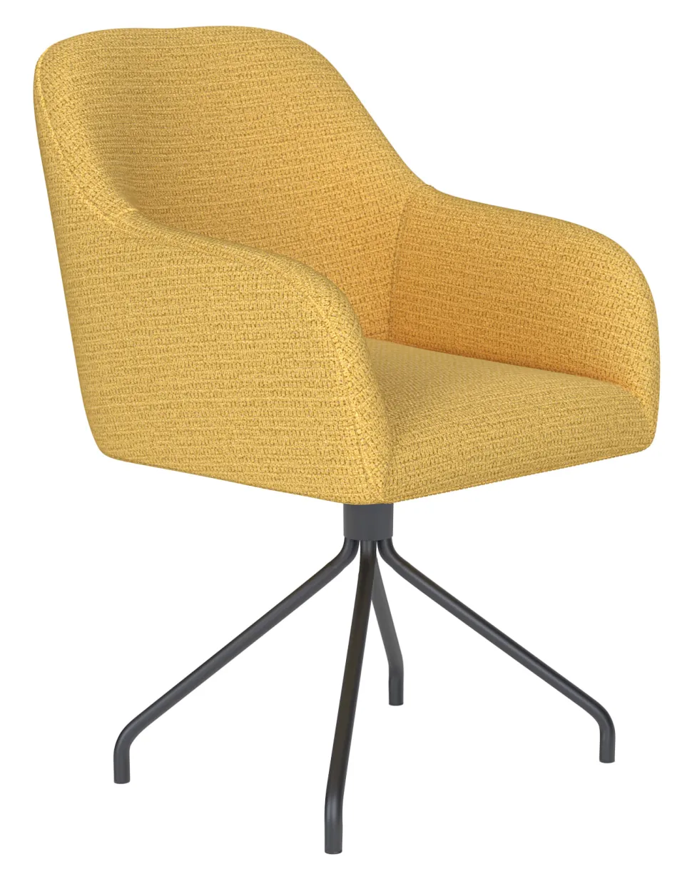 Draaibare Eetkamerstoel Branda Geweven stof