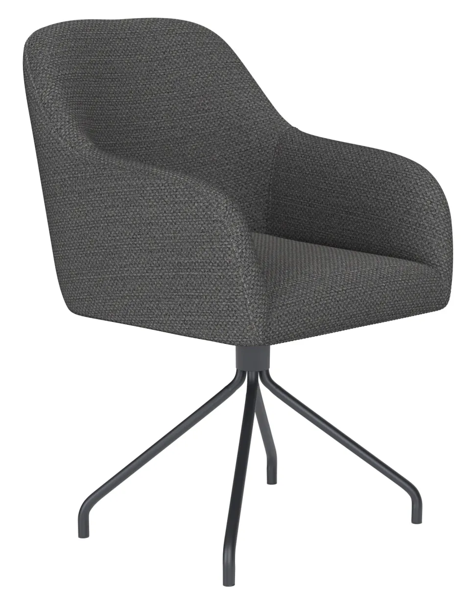 Draaibare Eetkamerstoel Branda Geweven stof