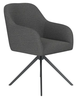 Draaibare Eetkamerstoel Brandalynn Geweven stof