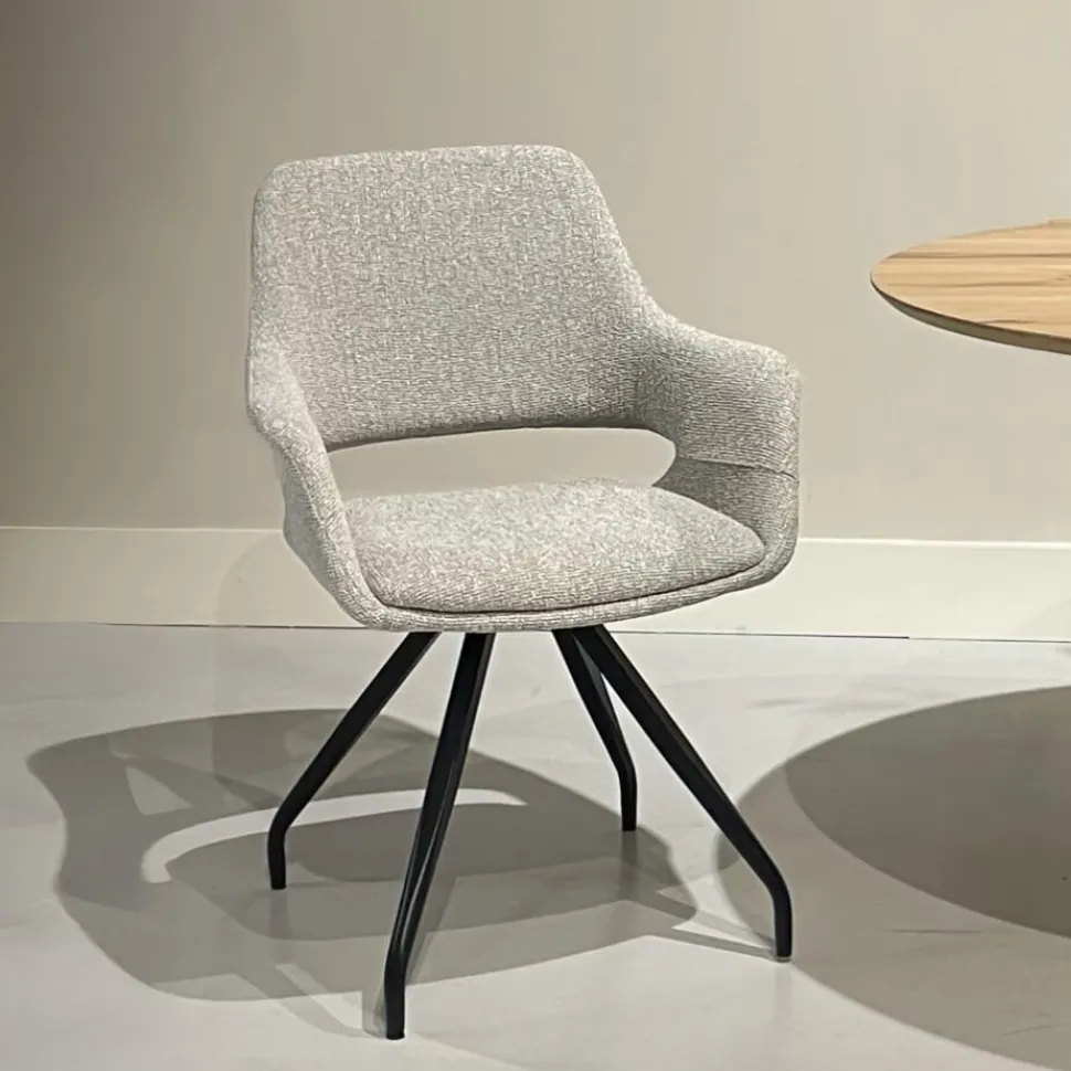 Draaibare Eetkamerstoel Capp Geweven stof