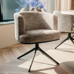 Draaibare Eetkamerstoel Cheyenne kleur Nature