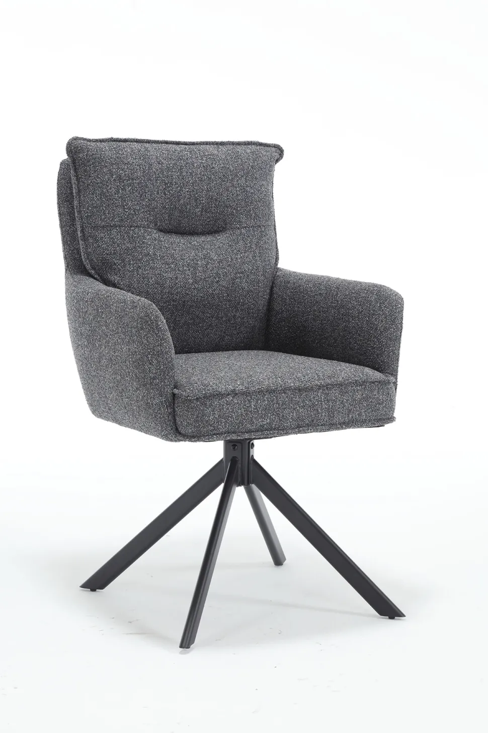 Draaibare Eetkamerstoel Destinie Structuurstof