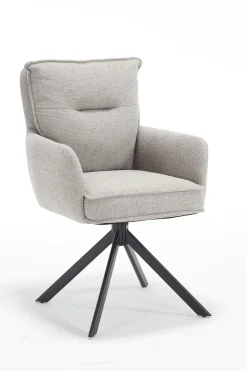 Draaibare Eetkamerstoel Destinie Structuurstof