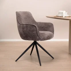 Draaibare Eetkamerstoel Fondo Chenille