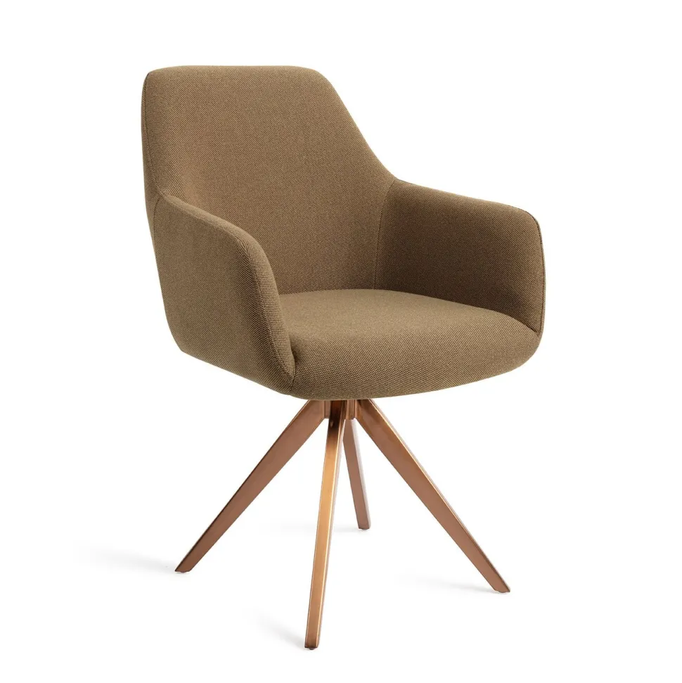 Draaibare Eetkamerstoel Hiroo Turn Rose