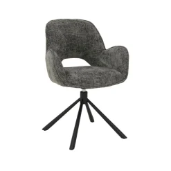 Draaibare Eetkamerstoel Isola Geweven stof
