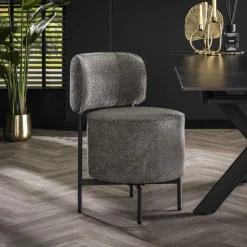 Draaibare Eetkamerstoel Karlita Bouclé