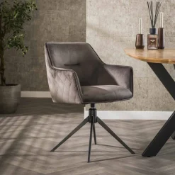 Draaibare Eetkamerstoel Lavonne Velvet