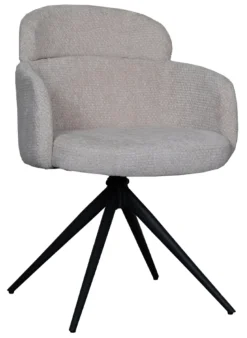 Draaibare Eetkamerstoel Levi Elite stof