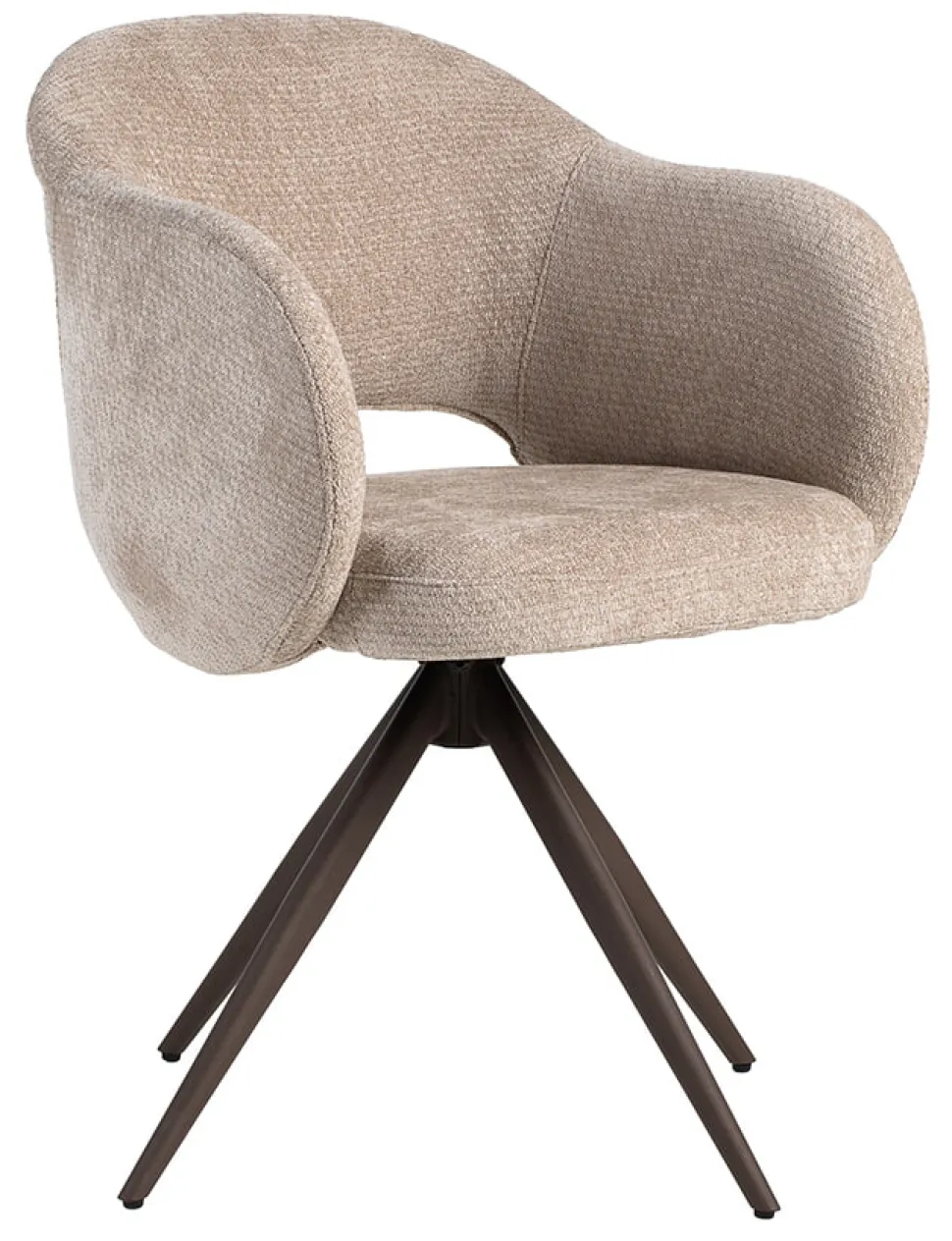 Draaibare Eetkamerstoel Lela Elite stof