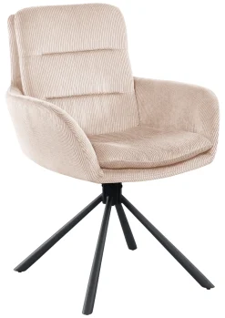 Draaibare Eetkamerstoel Lashon Rib