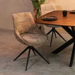 Draaibare Eetkamerstoel Marlow Elite stof