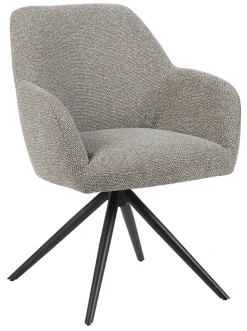 Draaibare Eetkamerstoel Sayuri Bouclé