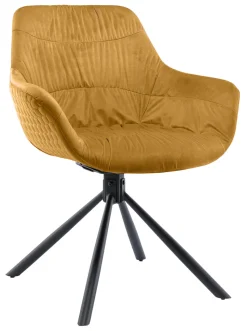 Draaibare Eetkamerstoel Tyonna Velvet