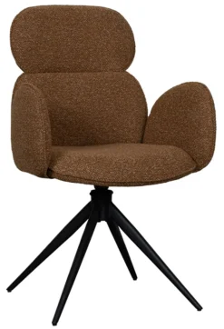 Draaibare Eetkamerstoel Vidar Bouclé