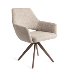 Draaibare Eetkamerstoel Yanai Turn Brown