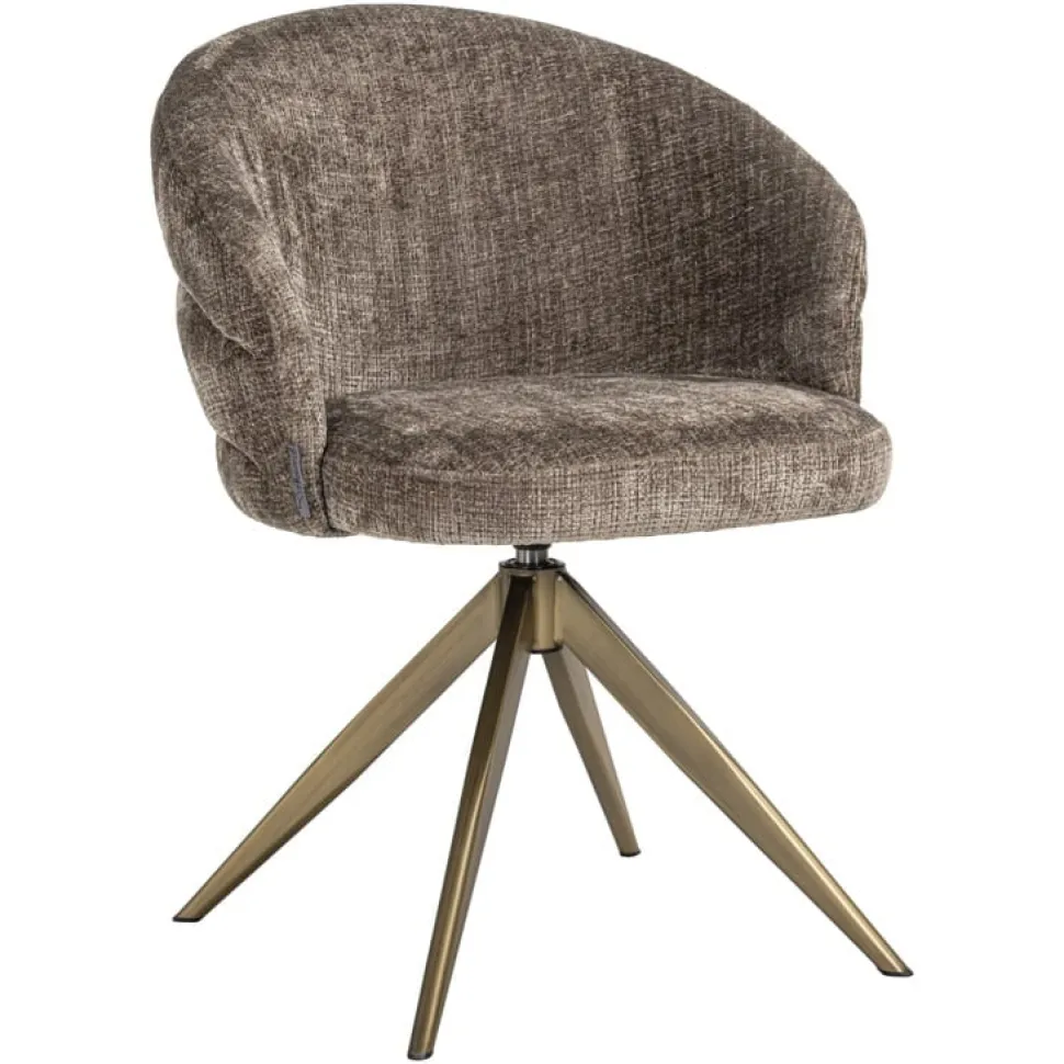 Draaibare Eetkamerstoel Zendaya Chenille