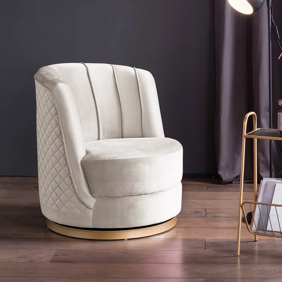 Draaibare Fauteuil Meggie Velvet