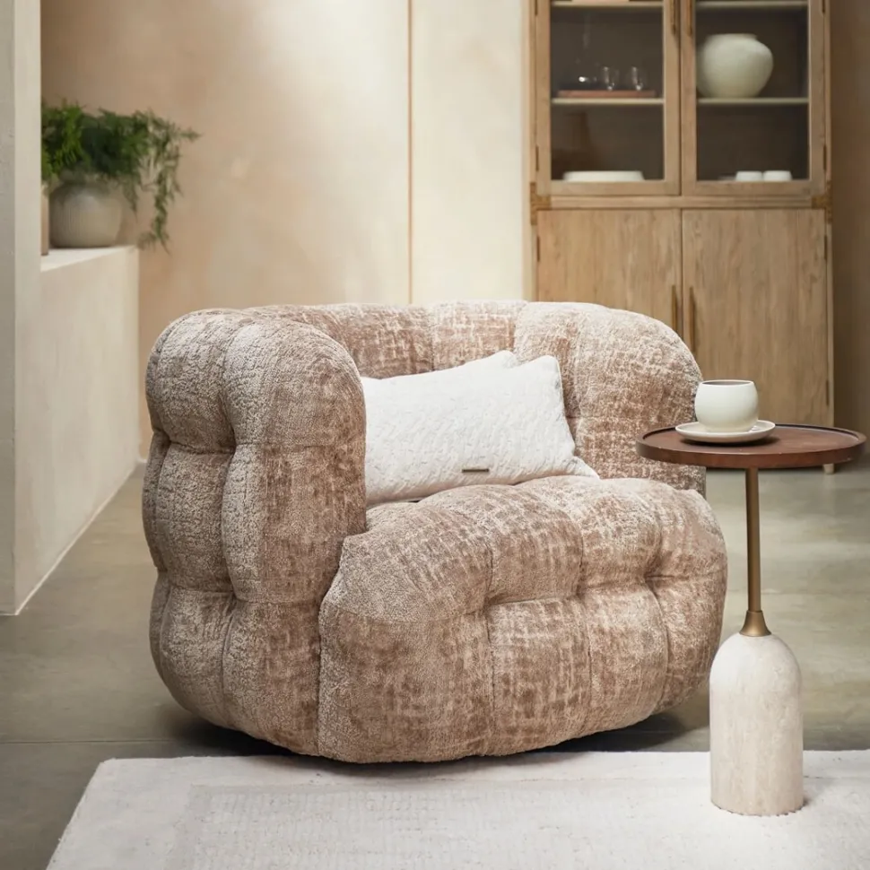 Draaifauteuil Arosa Chenille