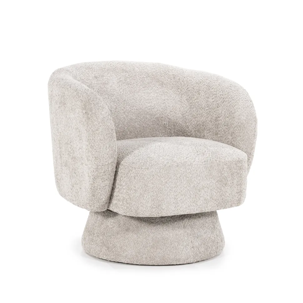 Draaifauteuil Balou Bouclé
