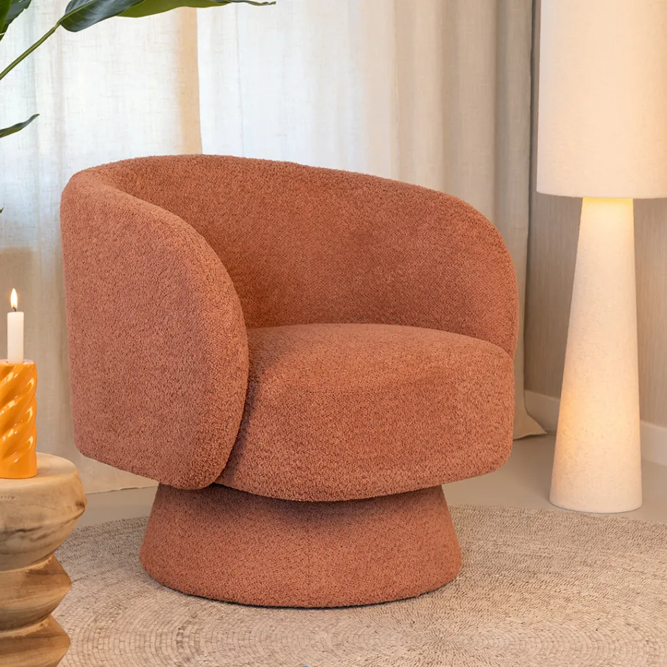 Draaifauteuil Balou Bouclé