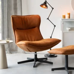 Draaifauteuil Belisama Lederlook