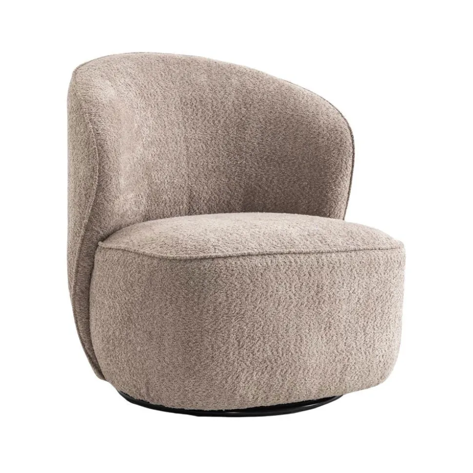 Draaifauteuil Belvi Chenille