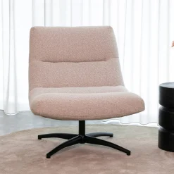 Draaifauteuil Calix Bouclé
