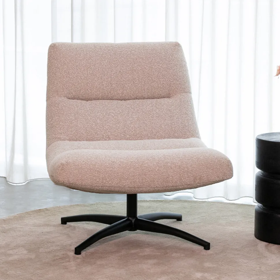 Draaifauteuil Calix Bouclé