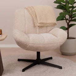 Draaifauteuil Derby Chenille