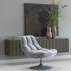 Draaifauteuil Elvi Chenille