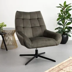 Draaifauteuil Nela Velvet