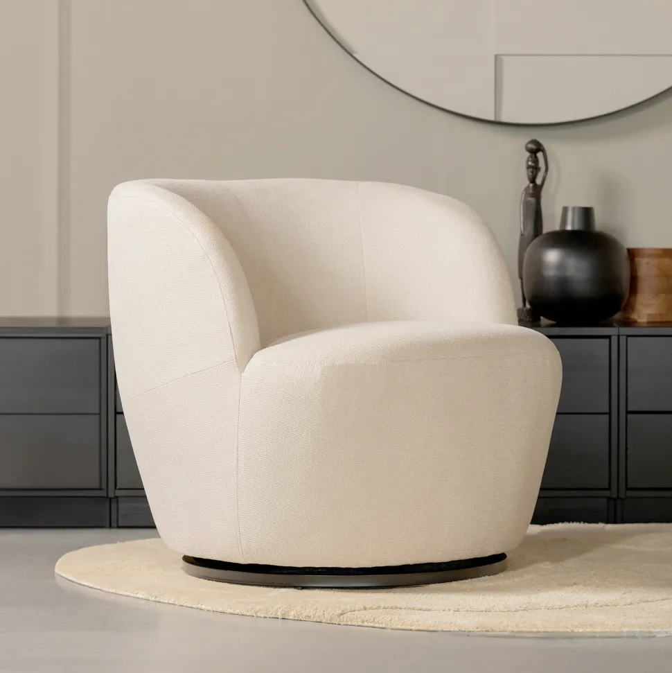 Draaifauteuil Serra Woven