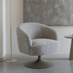 Draaifauteuil Sherra Geweven stof