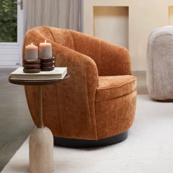 Draaifauteuil The Countess Weave stof