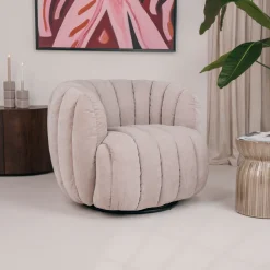 Draaifauteuil Verdi Chenille
