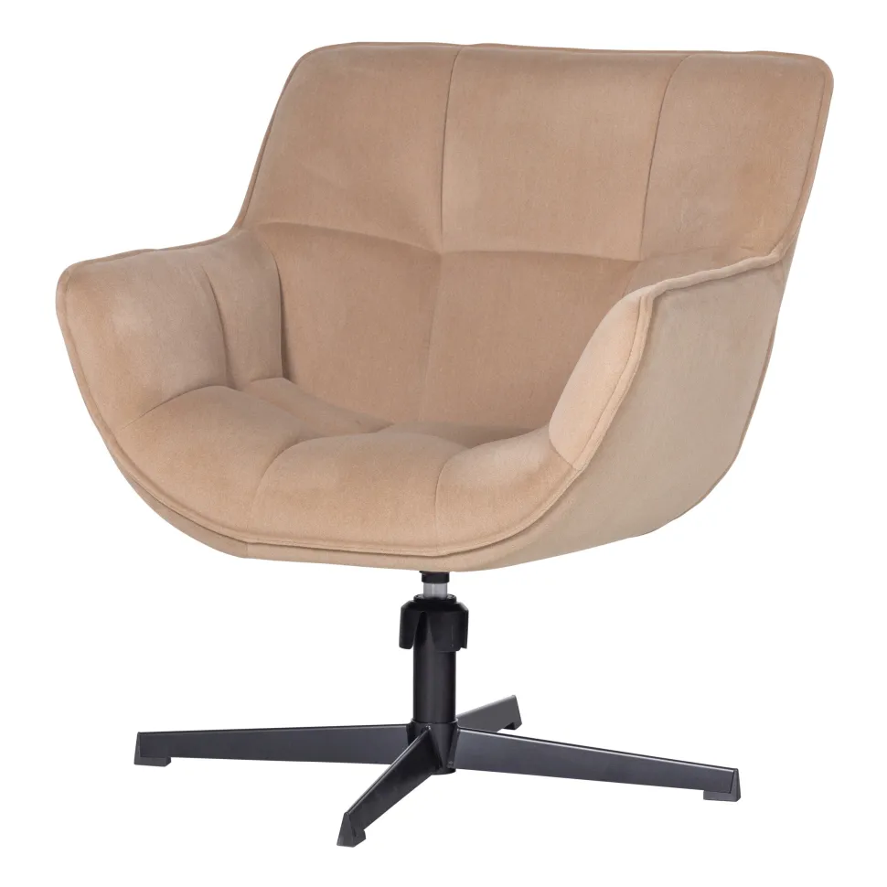 Draaifauteuil Wibo Velvet