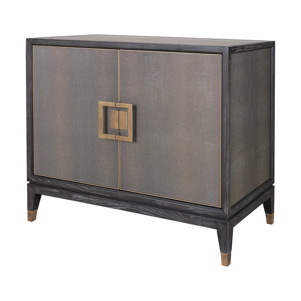 Dressoir Bloomville Lederlook, 97cm