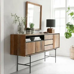 Dressoir Metropole Teakhout, 200cm