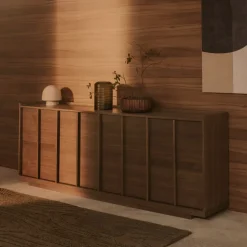 Dressoir Onix Notenfineer, 200cm