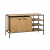 Dressoir Pineto Eiken, 128cm