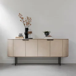 Dressoir Scala Mortex, 200 x 85cm, kleur Zand