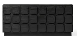 Dressoir Sirkka Mindihout, kleur Zwart