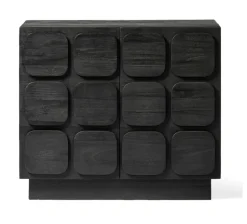 Dressoir Sirkka Mindihout, kleur Zwart