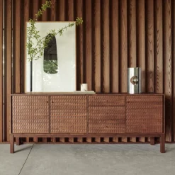 Dressoir Sono Gevernist Teakhout