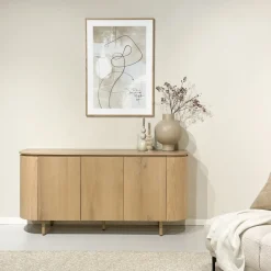 Dressoir Tobago Eiken, kleur Naturel