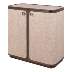 Dressoir Willox Linnen en eiken, 90cm